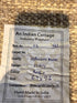 Matt Labagh 6.9x9.6 Light Grey Handwoven Modern Rug