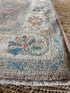 Narmar Hanna 4.3x6 Purple Afghani Whitewashed Oushak