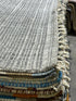 Roberto 4.9x6.6 Hand-Knotted Grey Modern