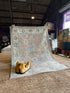 Narmar Hanna 4.3x6 Purple Afghani Whitewashed Oushak