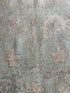 Hillary Moore 3.11x5.11 Blue Afghani Whitewashed Oushak