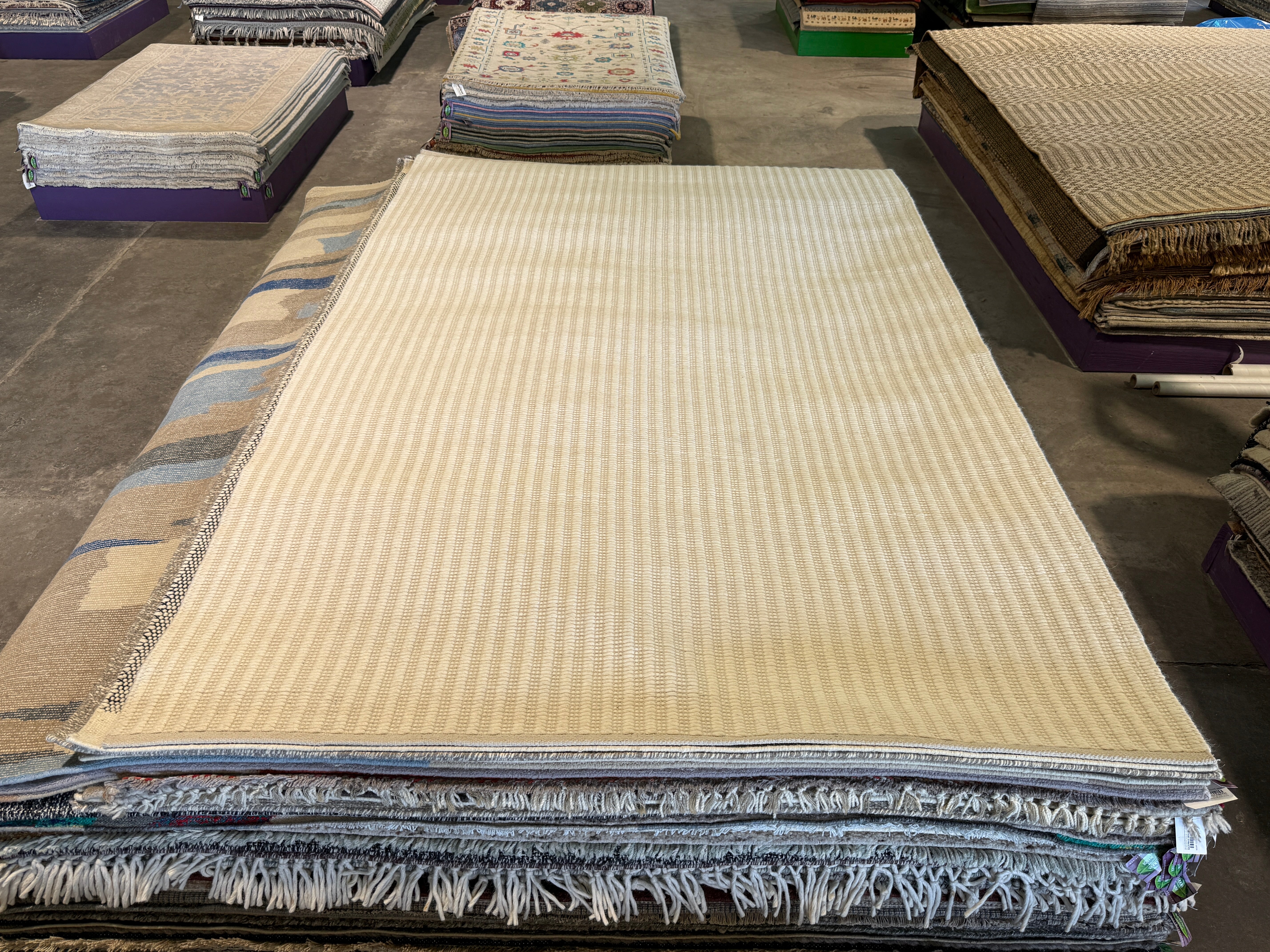 Grant Houston 6.6x9.9 Grey Handwoven Modern Rug