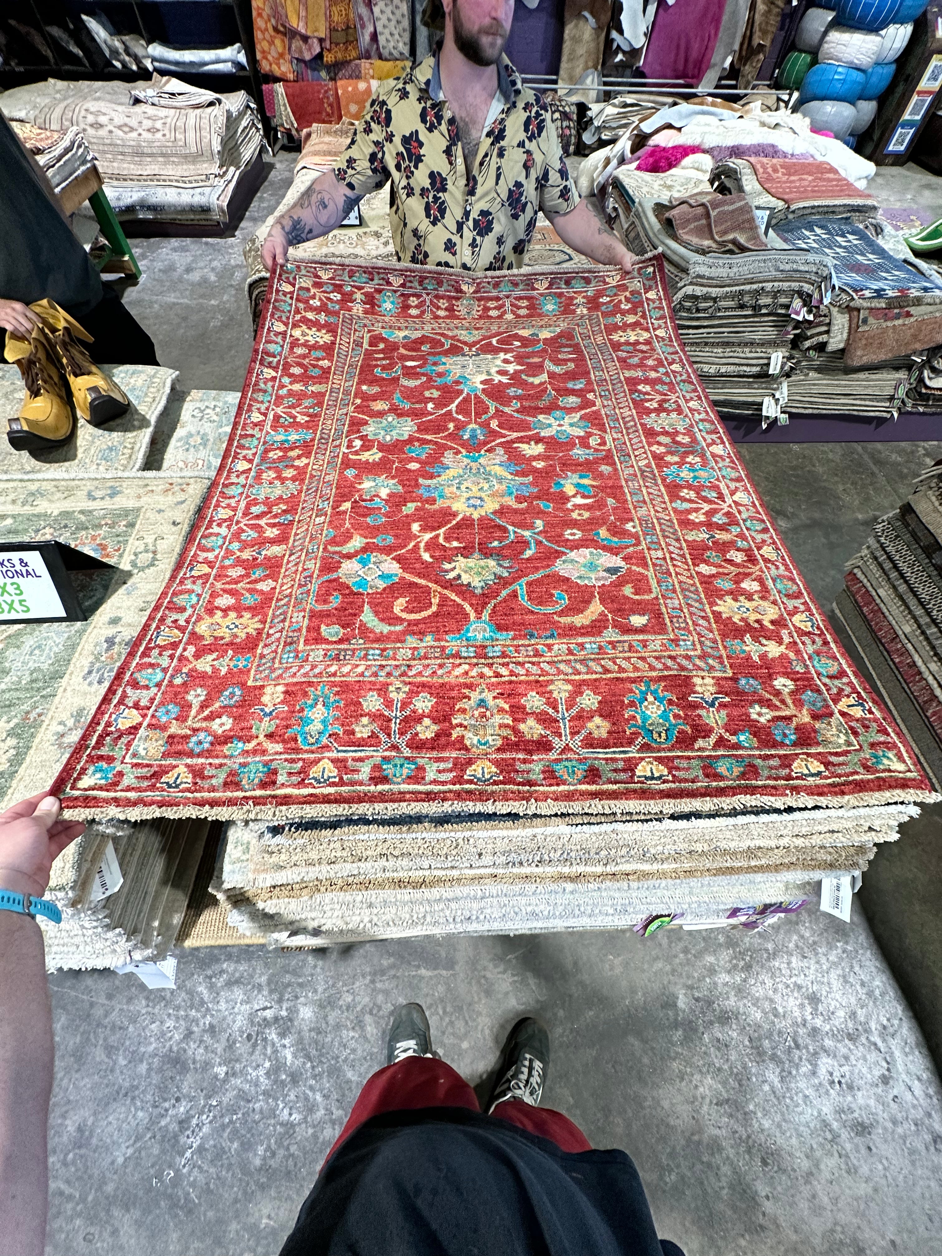 Nina L. Diaz 3.8x4.11 Afghani Sultani