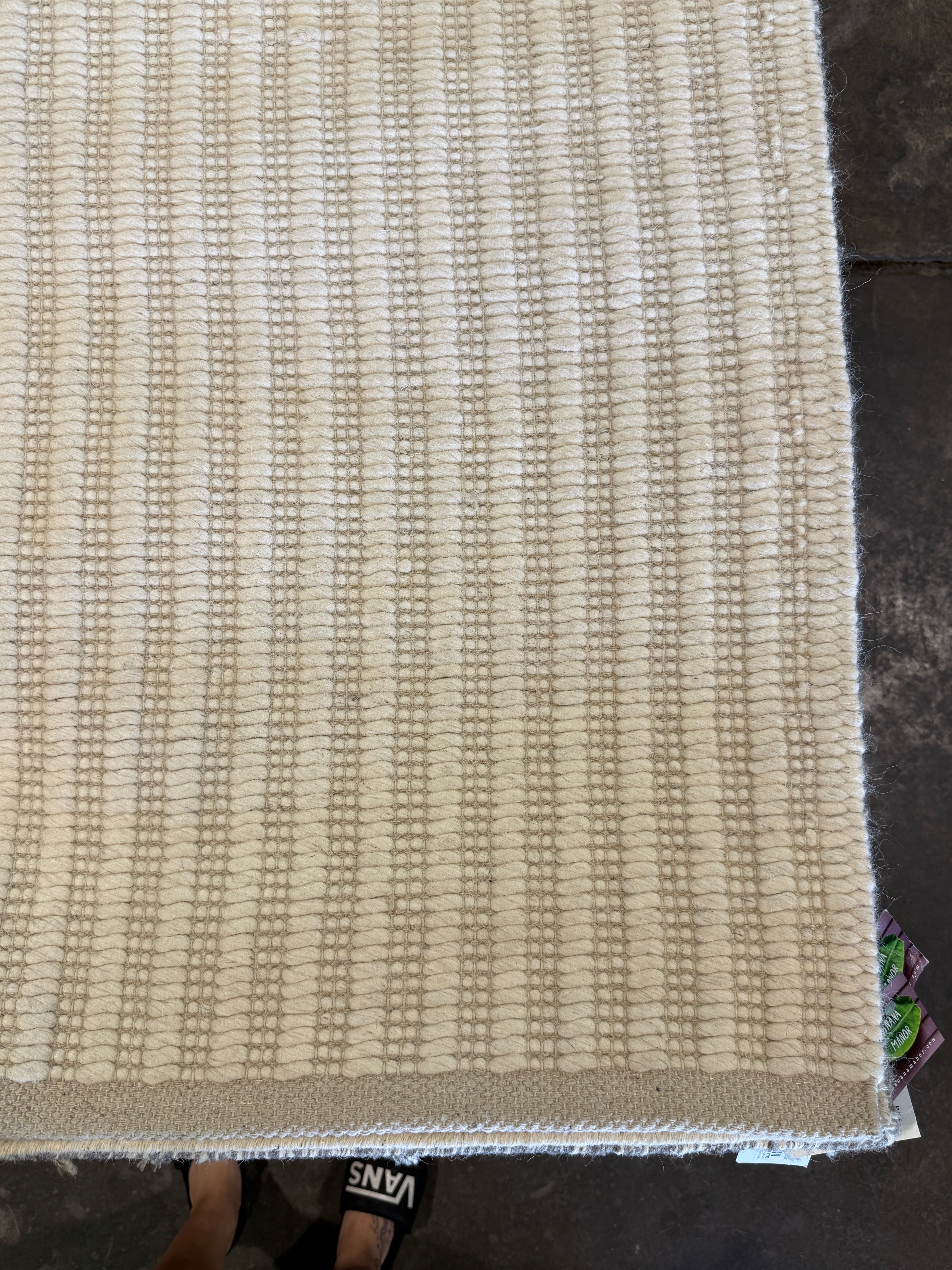 Grant Houston 6.6x9.9 Grey Handwoven Modern Rug