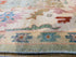 Pearl McKearn 8x10 Multi Color Hand-Knotted Oushak Rug