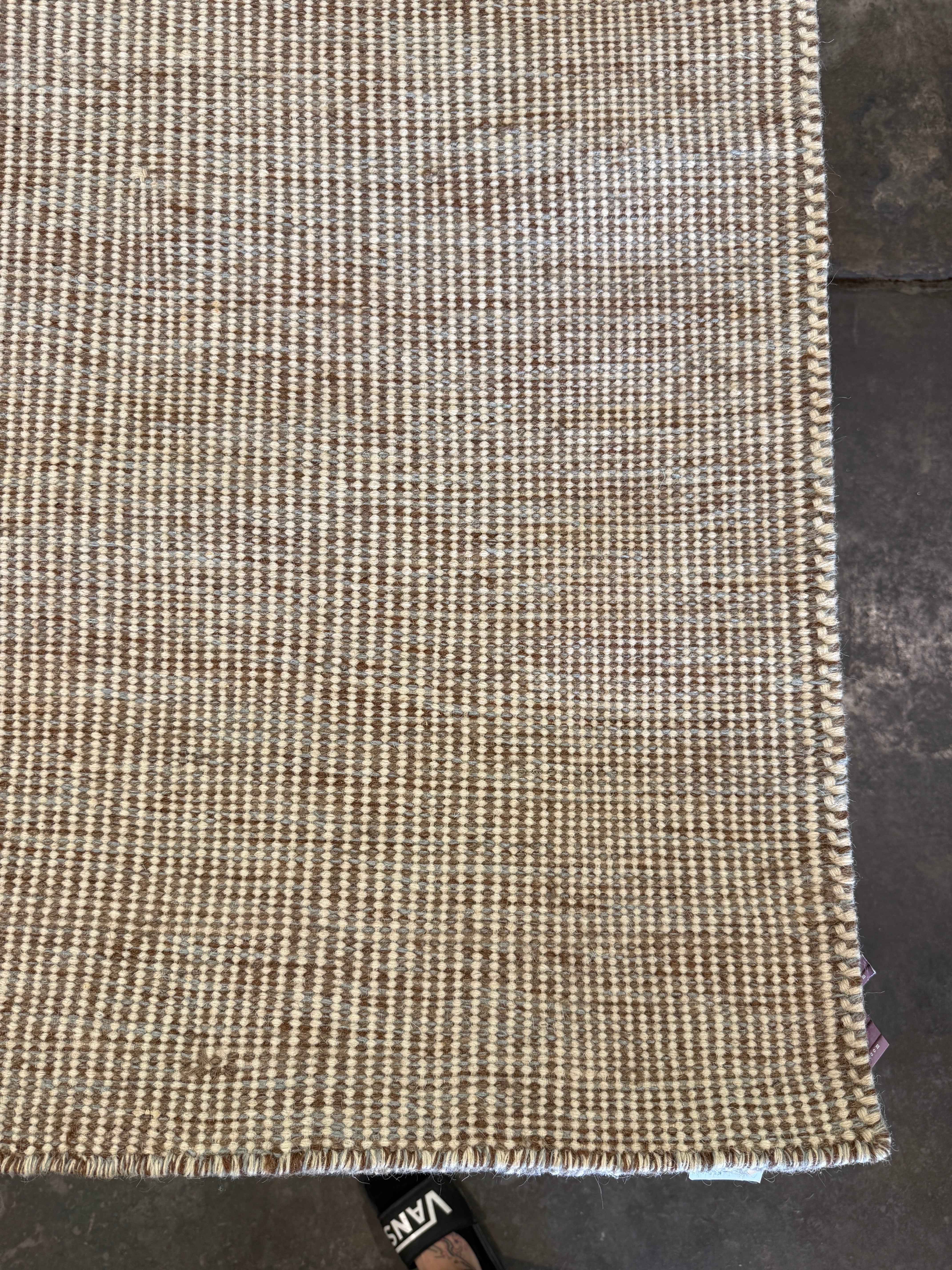 Dylan Elk 6.9x9.6 Grey Handwoven Modern Rug