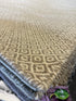 Chris Austin 6.9x9.6 Light Grey Handwoven Modern Rug