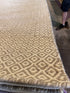 Chris Austin 6.9x9.6 Light Grey Handwoven Modern Rug