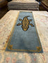 Gator with Border 2.6x9 Runner Hand-Tufted Rug