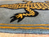 Gator with Border 2.6x9 Runner Hand-Tufted Rug