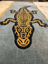 Gator with Border 2.6x9 Runner Hand-Tufted Rug