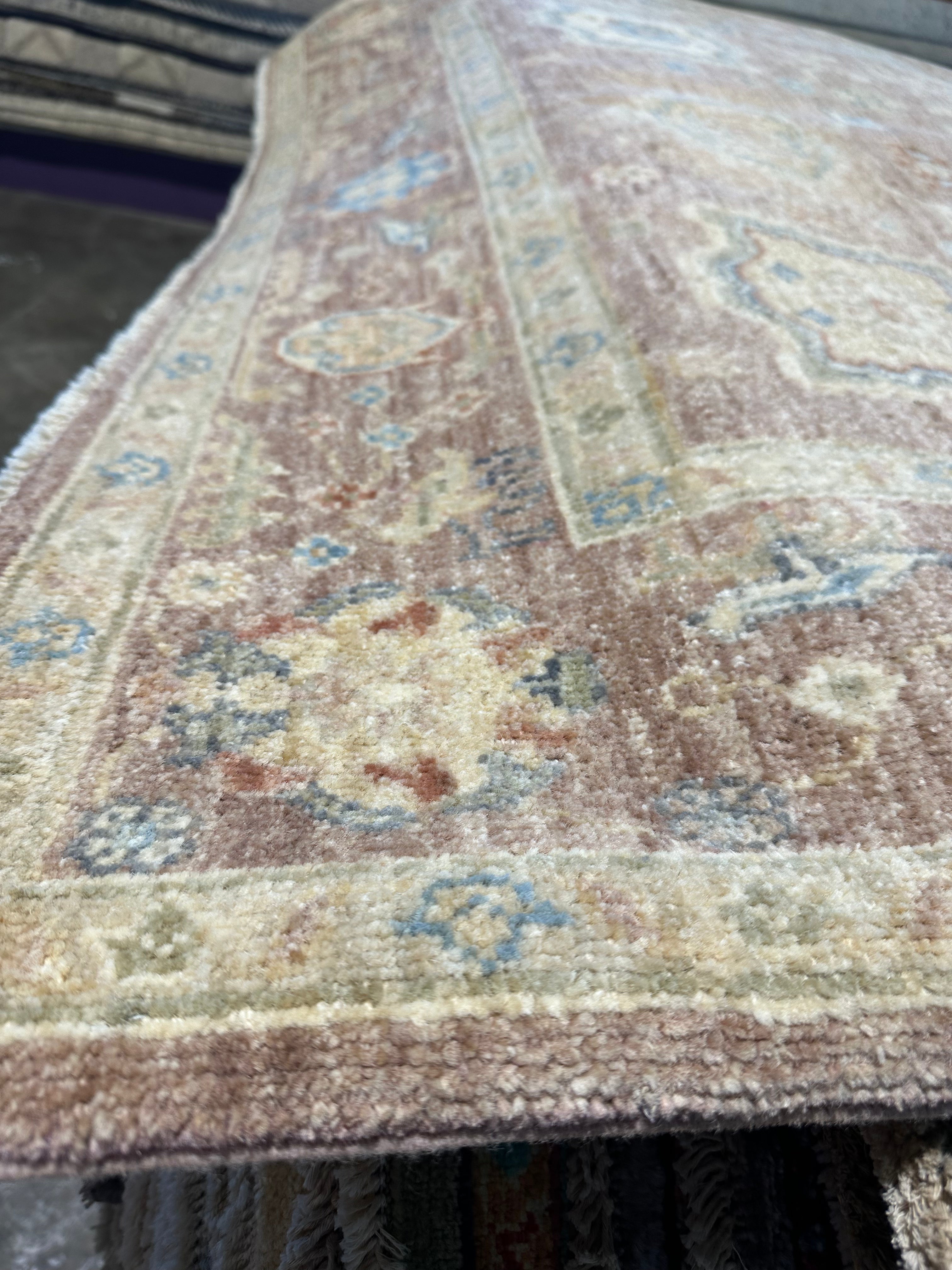 Lucy Buchanan 4.11x7.11 Afghani Colorful Oushak