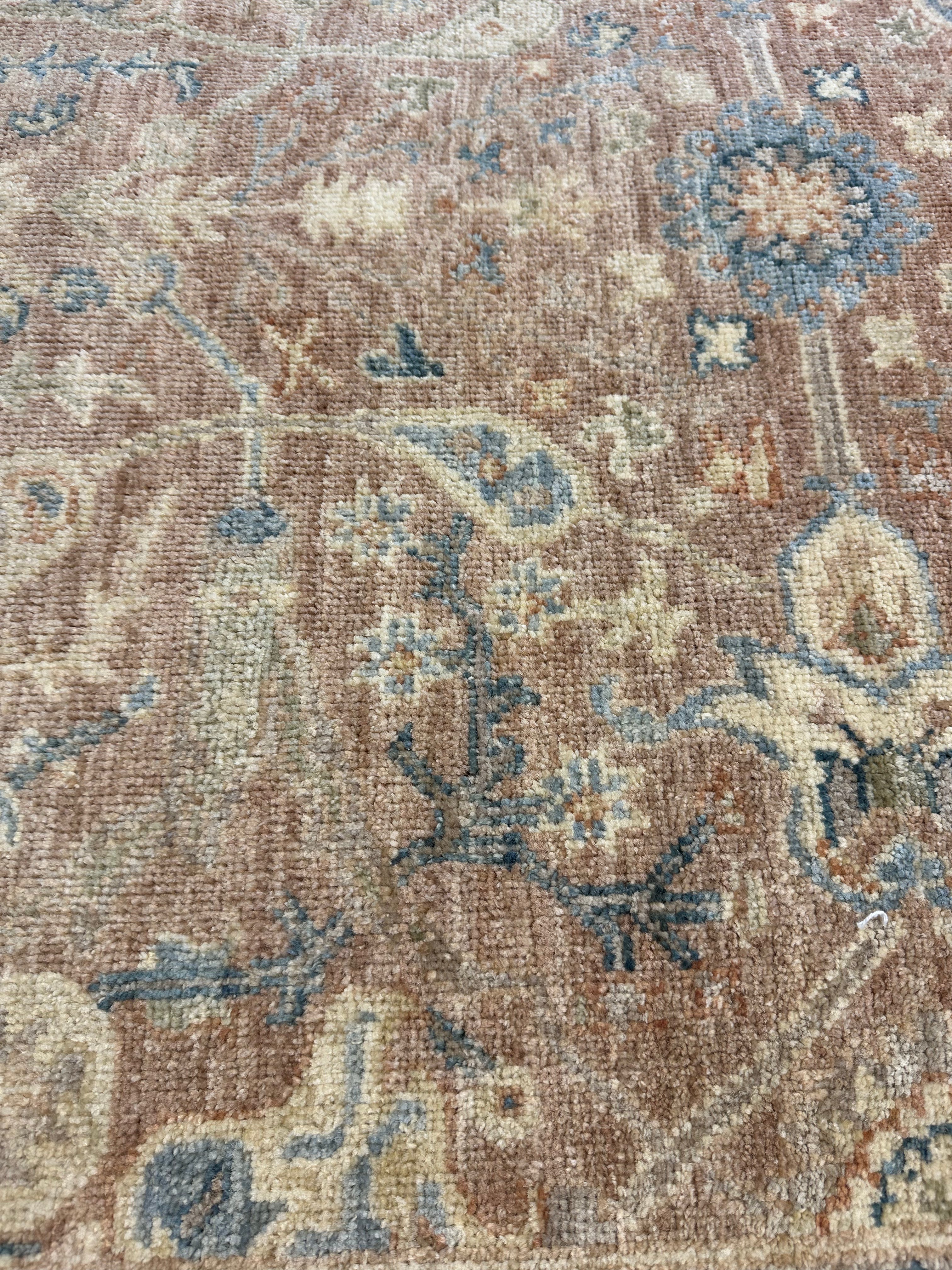 Michela Negretto 4.11x6.6 Afghani Colorful Oushak