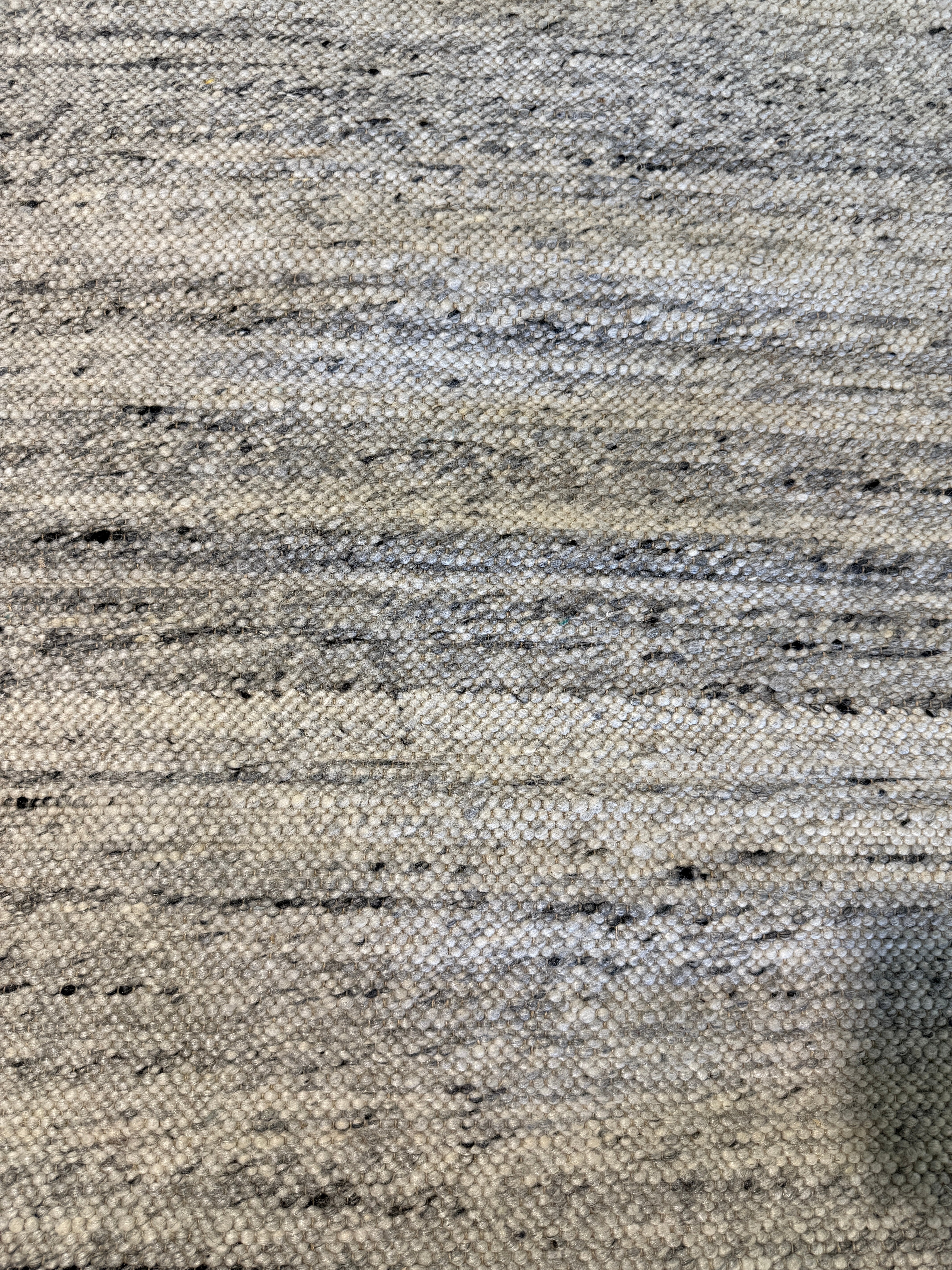 Ben Smith 6.6x9.6 Grey Handwoven Modern Rug