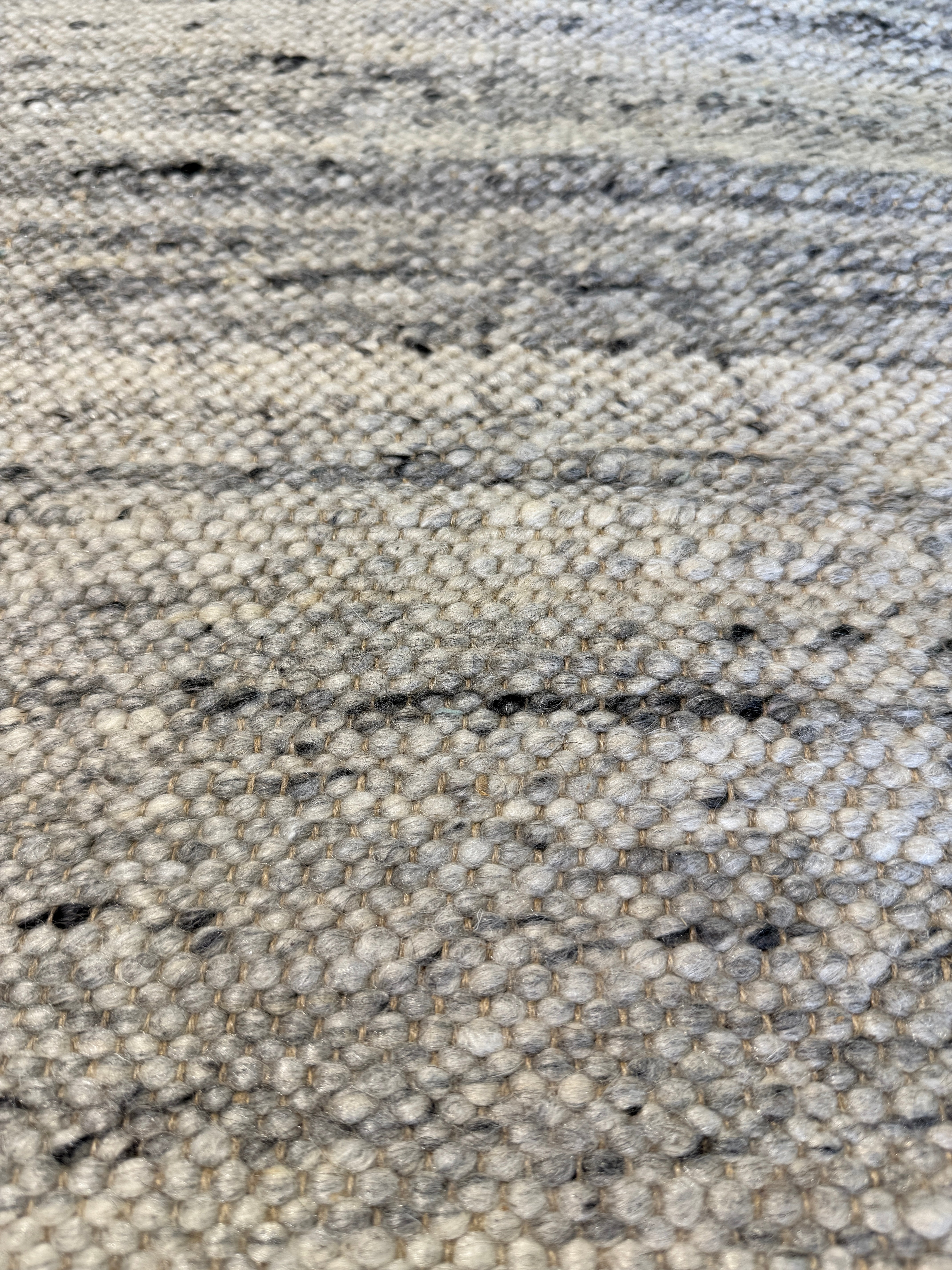 Ben Smith 6.6x9.6 Grey Handwoven Modern Rug