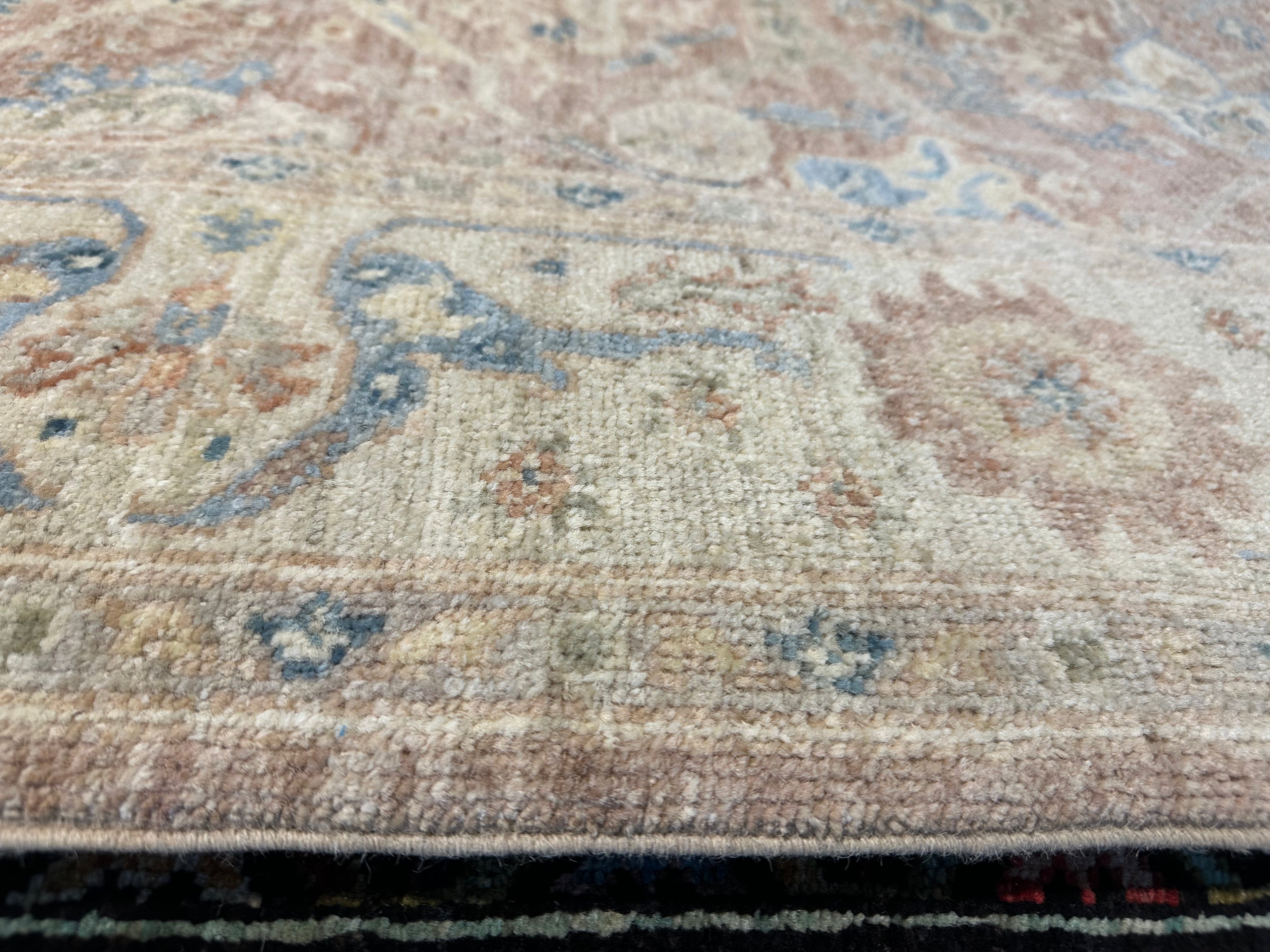 Michela Negretto 4.11x6.6 Afghani Colorful Oushak