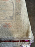 Michelle Foard 10x13.10 Blue Afghani Whitewashed Oushak