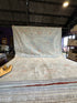 Michelle Foard 10x13.10 Blue Afghani Whitewashed Oushak