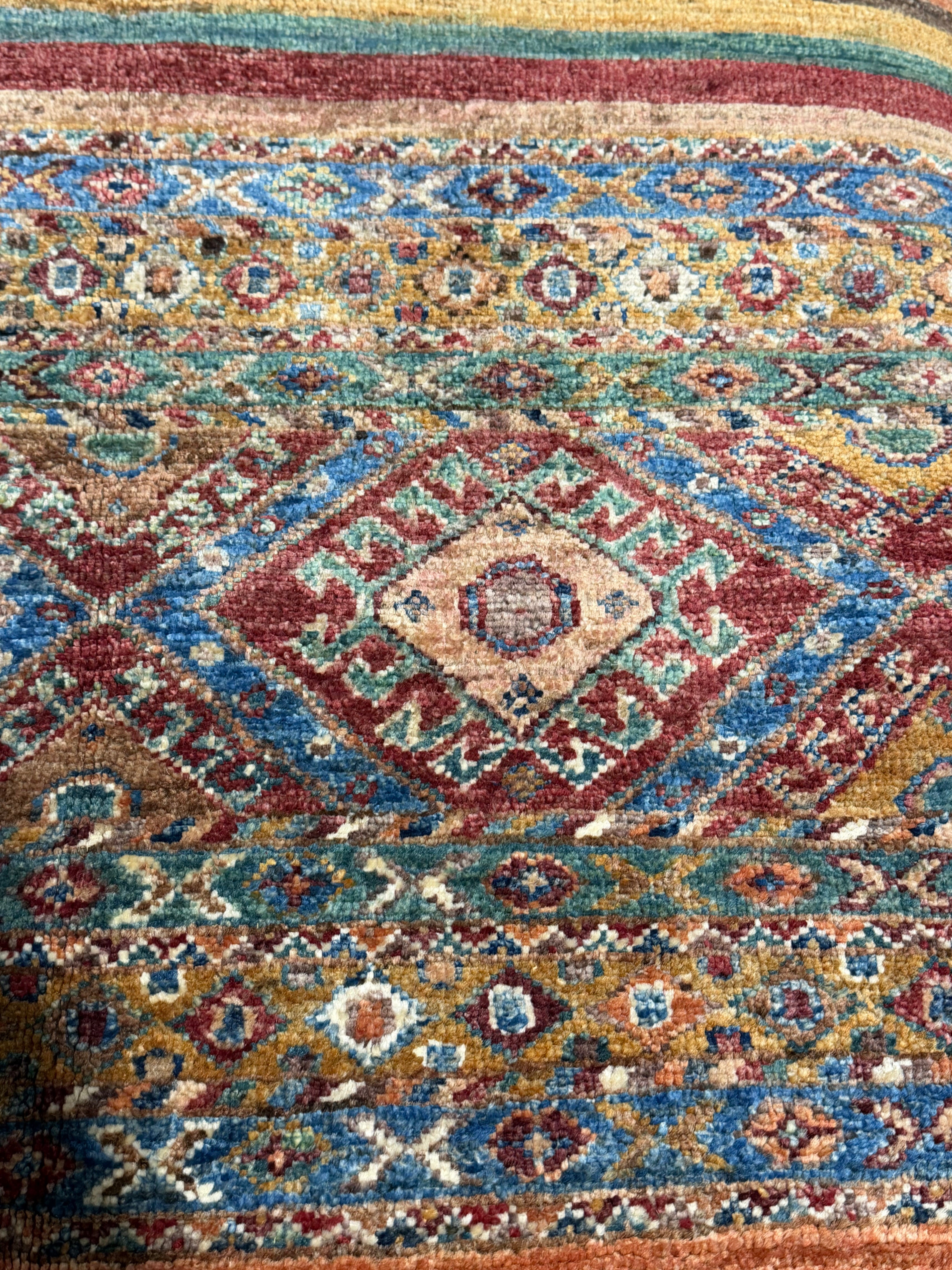 Marin Ireland 2.11x7.10 Orange Afghani Khorjin Runner