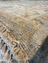 Heather 8x10 Light Brown Hand-Knotted Oushak