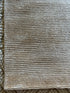 Jean Hersholt 2.6x9.9 Silver and Beige Hand-Knotted Runner