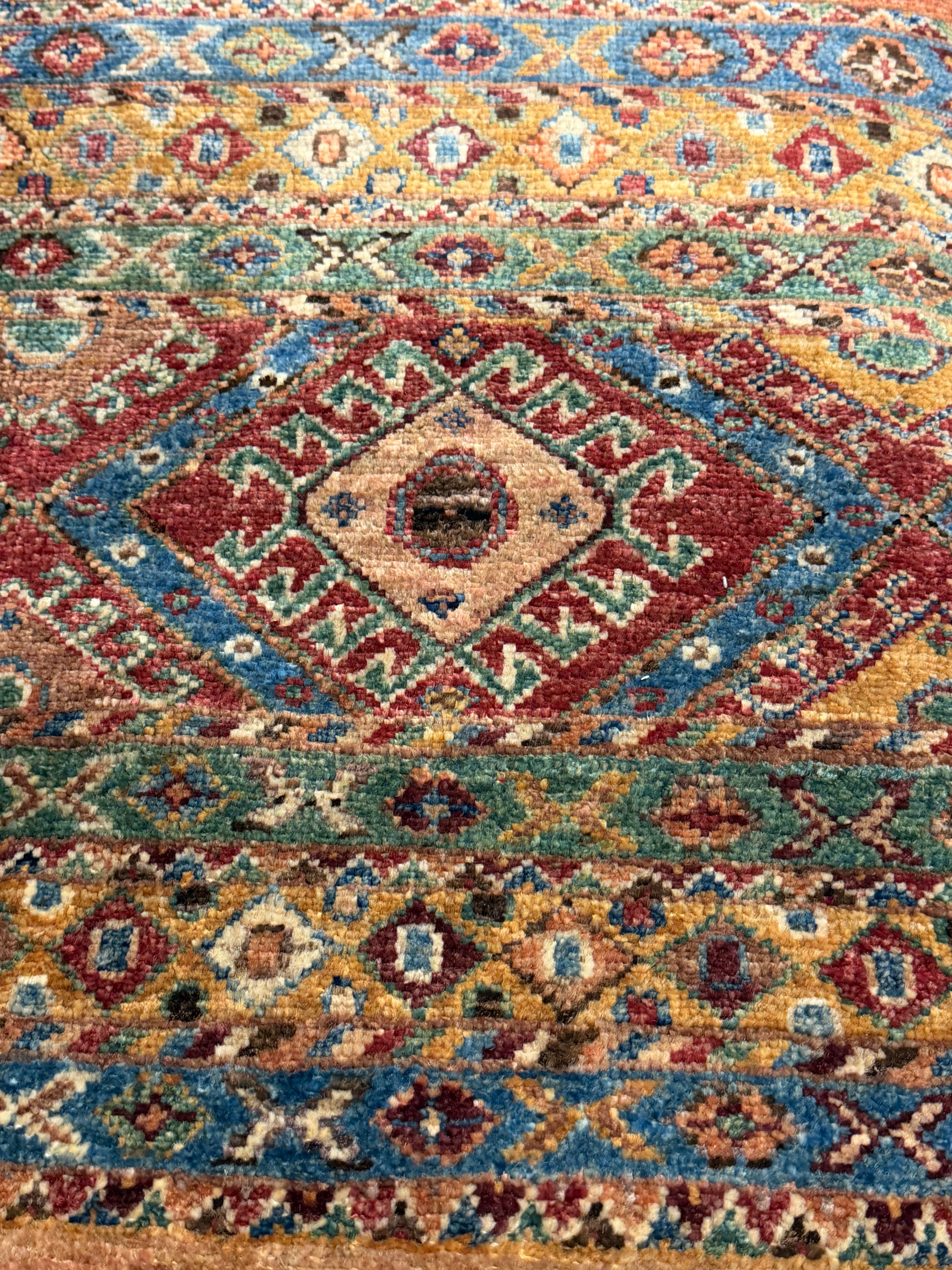 Marin Ireland 2.11x7.10 Orange Afghani Khorjin Runner
