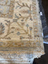 Heather 8x10 Light Brown Hand-Knotted Oushak