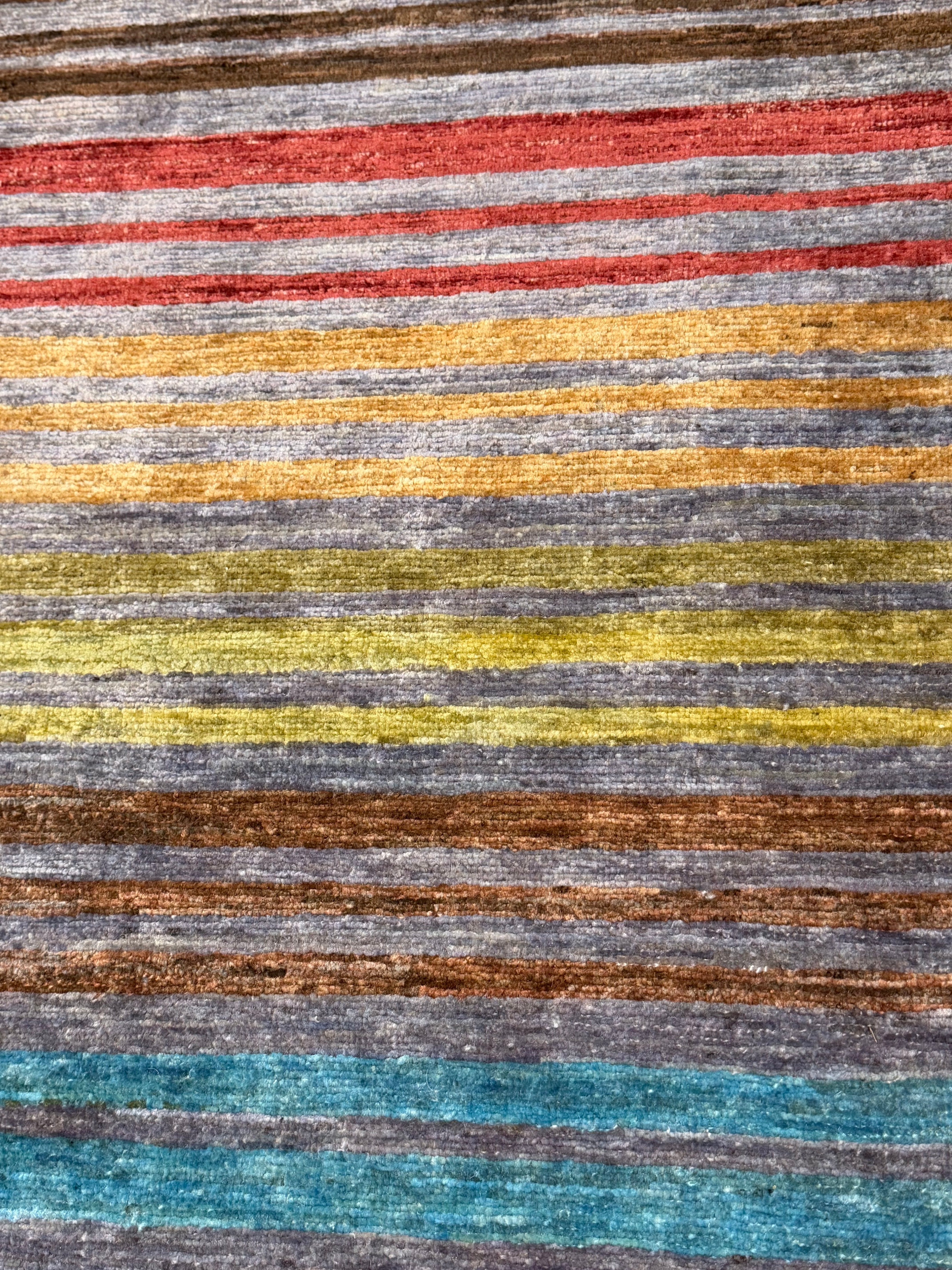 Crystal Fox 1.11x11.4 Orange Afghani Khorjin Runner