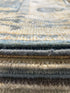 Victoria Hagan 8x10 Grey and Ivory Hand-Knotted Oushak Rug