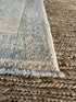 Jennifer Ehle 2x3 Blue Afghani Whitewashed Oushak