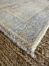 Jennifer Ehle 2x3 Blue Afghani Whitewashed Oushak