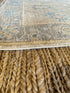 Jennifer Ehle 2x3 Blue Afghani Whitewashed Oushak