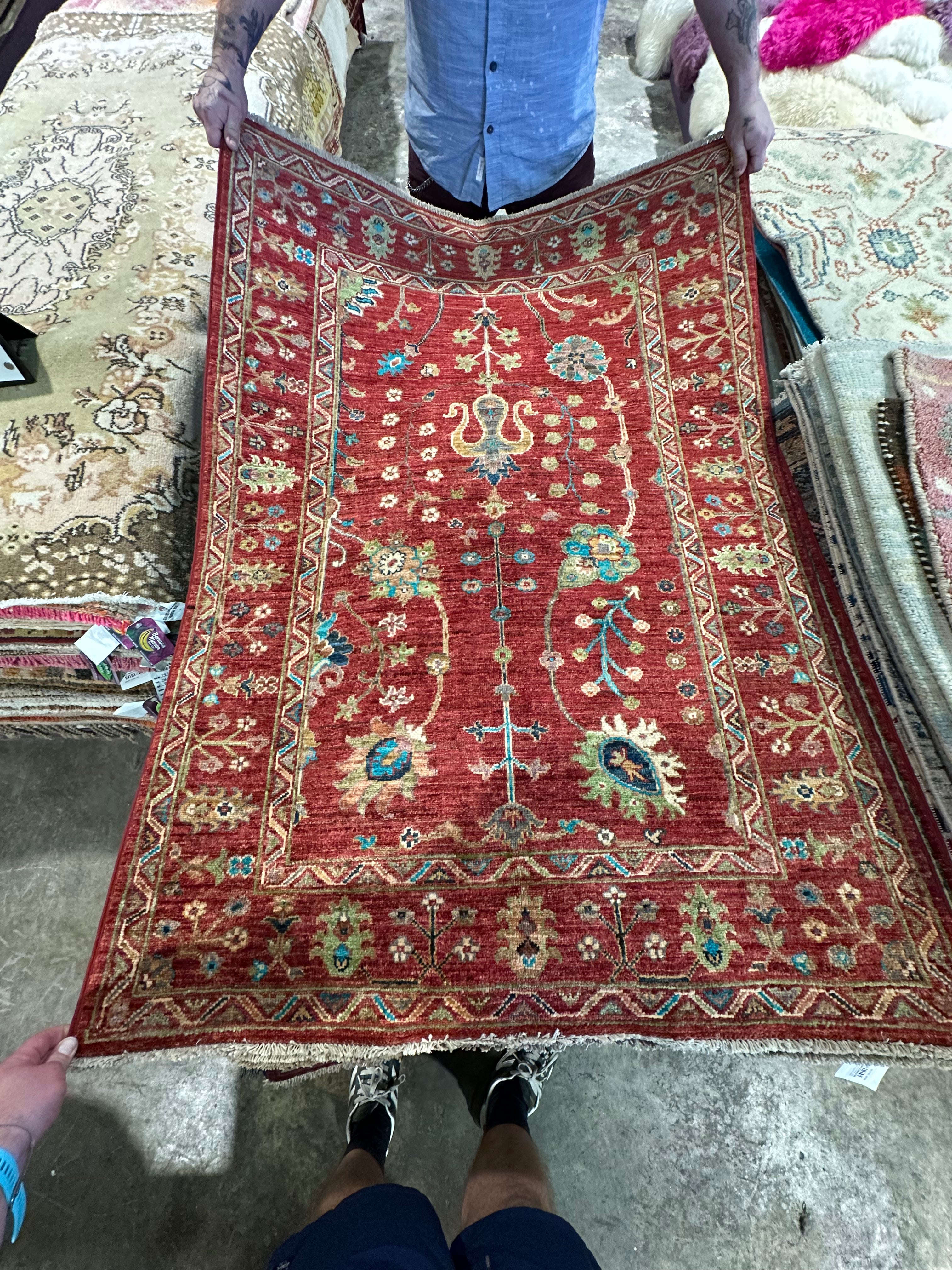 Géraldine Chevalley 3.5x4.11 Afghani Sultani