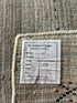 Oscar Felix 3x4.9 Grey Handwoven Gabbeh Rug CLEARANCE