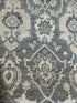Summer Jensen 8x10 Grey Hand-Knotted Oushak Rug