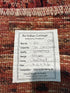 C.O. Bassett 7.6x9.6 Red Hand-Knotted Modern Rug