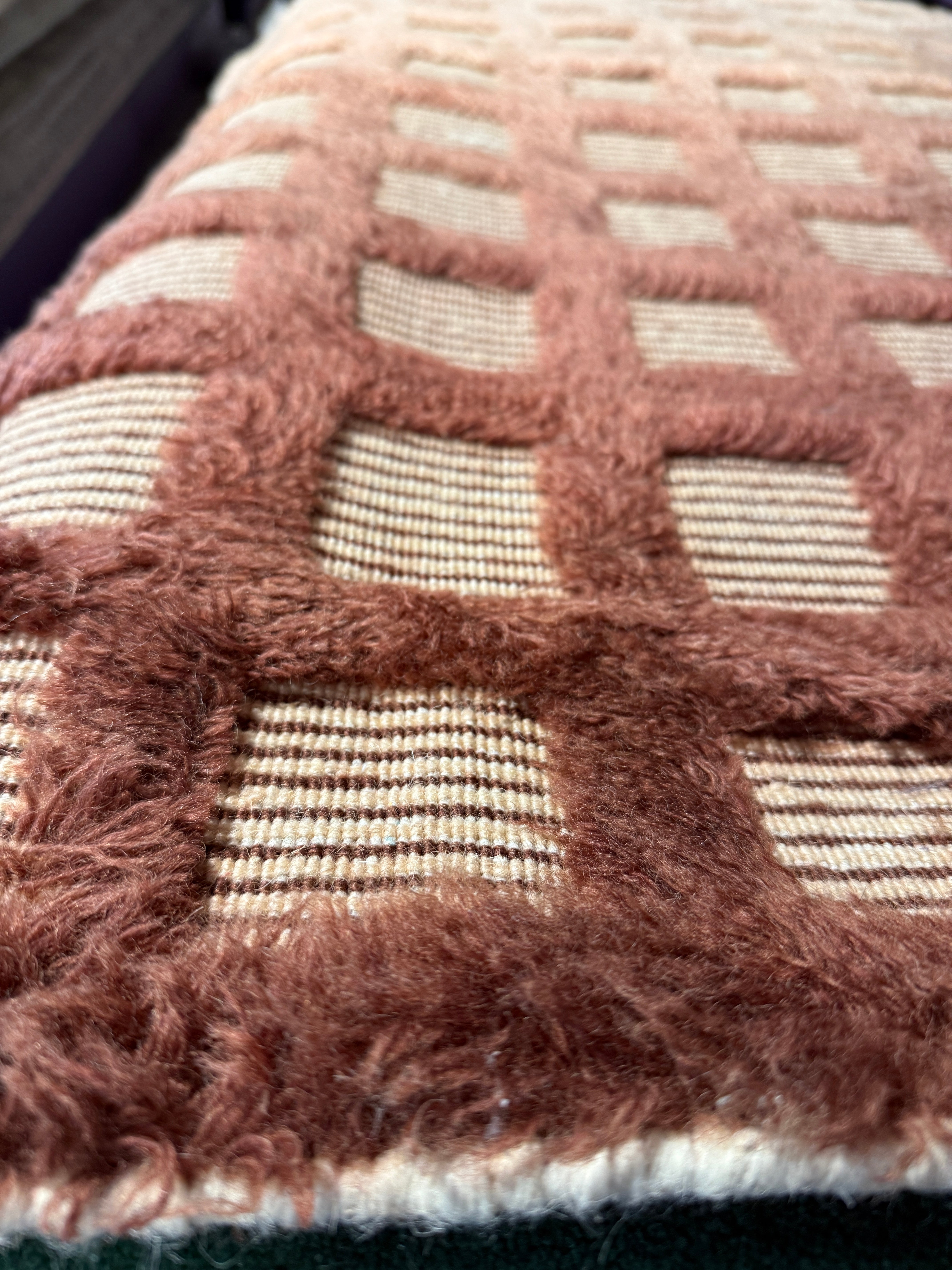 Otis 3.6x9.6 Rust Handwoven Modern Runner