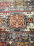 Rebecca Writtenhouse 1.11x11.4 Orange Multi Afghani Khorjin Runner