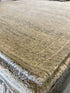 Randy Walsh 8x10 Silver and Grey Hand-Knotted Modern Abstract Rug