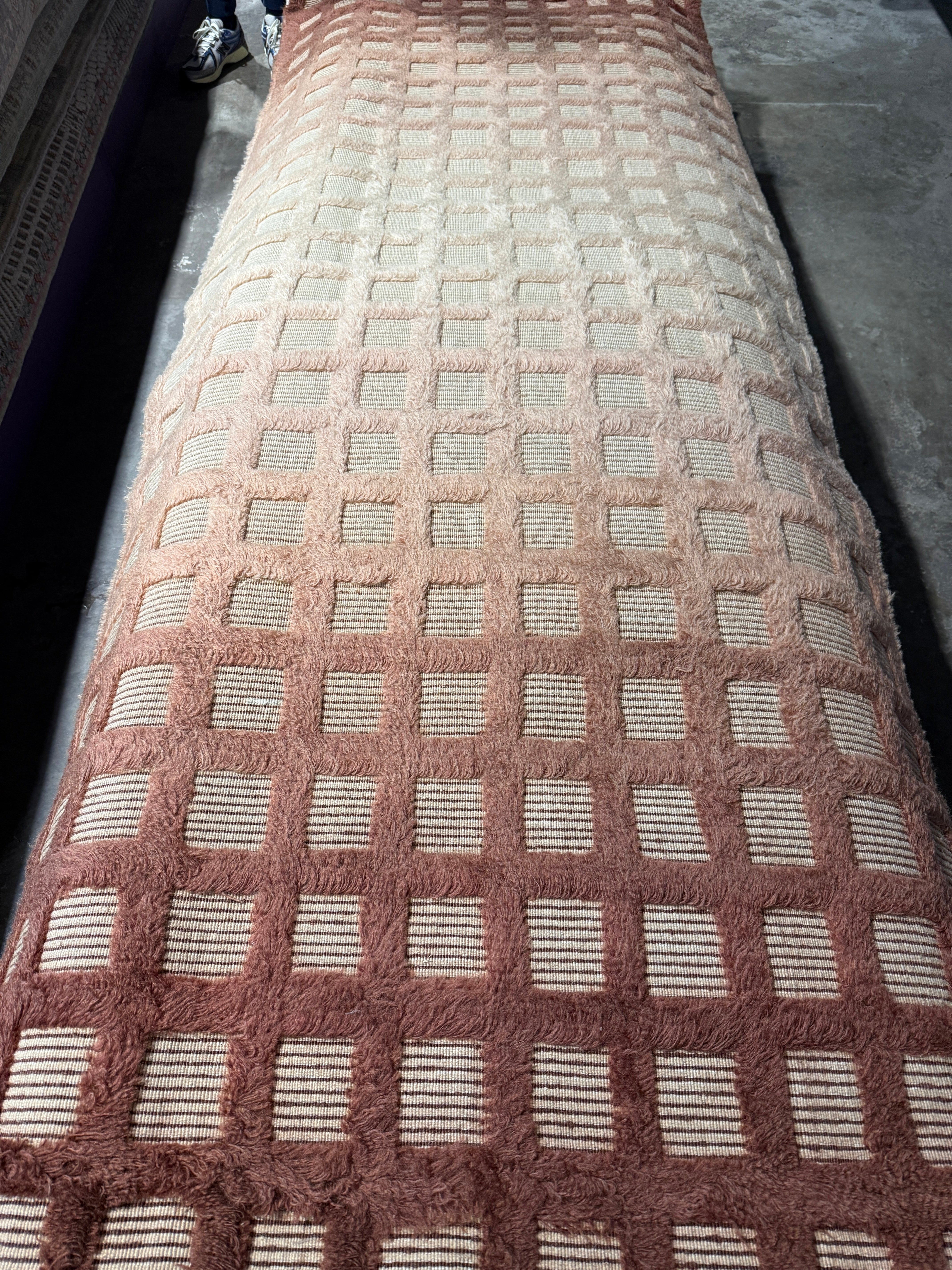 Otis 3.6x9.6 Rust Handwoven Modern Runner