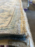 Lianna 8x10 Grey and Ivory Hand-Knotted Oushak Rug
