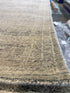 Randy Walsh 8x10 Silver and Grey Hand-Knotted Modern Abstract Rug