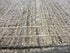 Randy Walsh 8x10 Silver and Grey Hand-Knotted Modern Abstract Rug