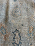 Atzi 2x3 Blue Afghani Whitewashed Oushak