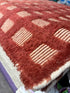 Pawlie 3.6x9.6 Red Handwoven Modern Runner