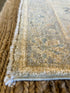 Atzi 2x3 Blue Afghani Whitewashed Oushak