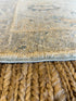 Atzi 2x3 Blue Afghani Whitewashed Oushak