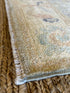 Nashwa Mohammadi 2.8x4.2 Blue Afghani Whitewashed Oushak