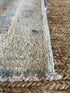 Josephina Carrillo 2x2.11 Blue Afghani Whitewashed Oushak