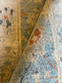 Josephina Carrillo 2x2.11 Blue Afghani Whitewashed Oushak
